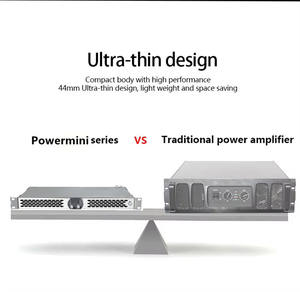 POWERMINI8 800 vatios 800W 2 canales Profesional 1u Amplificador de potencia d Clase Amplificador de potencia - Product Image 5