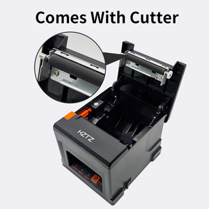 Anpassbarer Tragbarer 80mm <span class=keywords><strong>USB</strong></span>/Kassen-Mini-Drucker Android POS-System Schwarz-Weiß Thermopapier 203dpi Vorrätig - Product Image 5