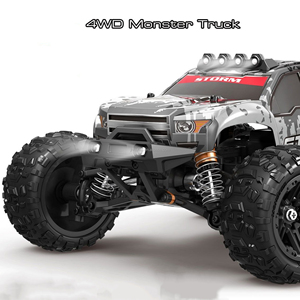 Camion monstre RC 4x4 tout-terrain haute vitesse à moteur brushless à l'échelle 1:14, <span class=keywords><strong>voiture</strong></span> télécommandée électrique de qualité hobby - Product Image 3