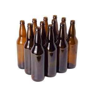 High Quality ISO9000 Certified Round Cork Wine <b>Bottle</b> <b>750ml</b> Custom Decal Clear Green Glass <b>Bottle</b> - Product Image 1