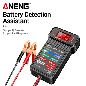 ANENG BT-172 12V Multifunctional LED Reverse Display <b>Battery</b> Testers for <b>Auto</b> Repair Industry Electrician Tester Tools BT-172 AN - Product Image 1