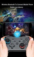 Contrôleur de jeu de téléphone portable sans fil classique Joystick S-Witch Pro Compatible pour iPhone Android Free Fire Feature Style à distance
