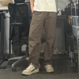 <span class=keywords><strong>Pantaloni</strong></span> Cargo Larghi da Uomo con Pieghe e Coulisse Regolabile, Stile Streetwear Casual, Taglia <span class=keywords><strong>3XL</strong></span> - Product Image 4