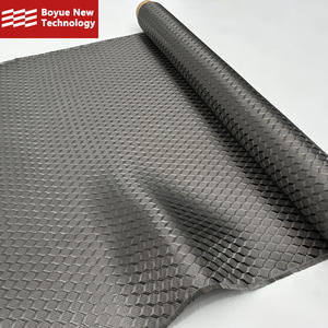 3K 240gsm 3D rettangolare Jacquard in fibra di carbonio tessuto in magazzino per la modifica auto tavole da surf - Product Image 1