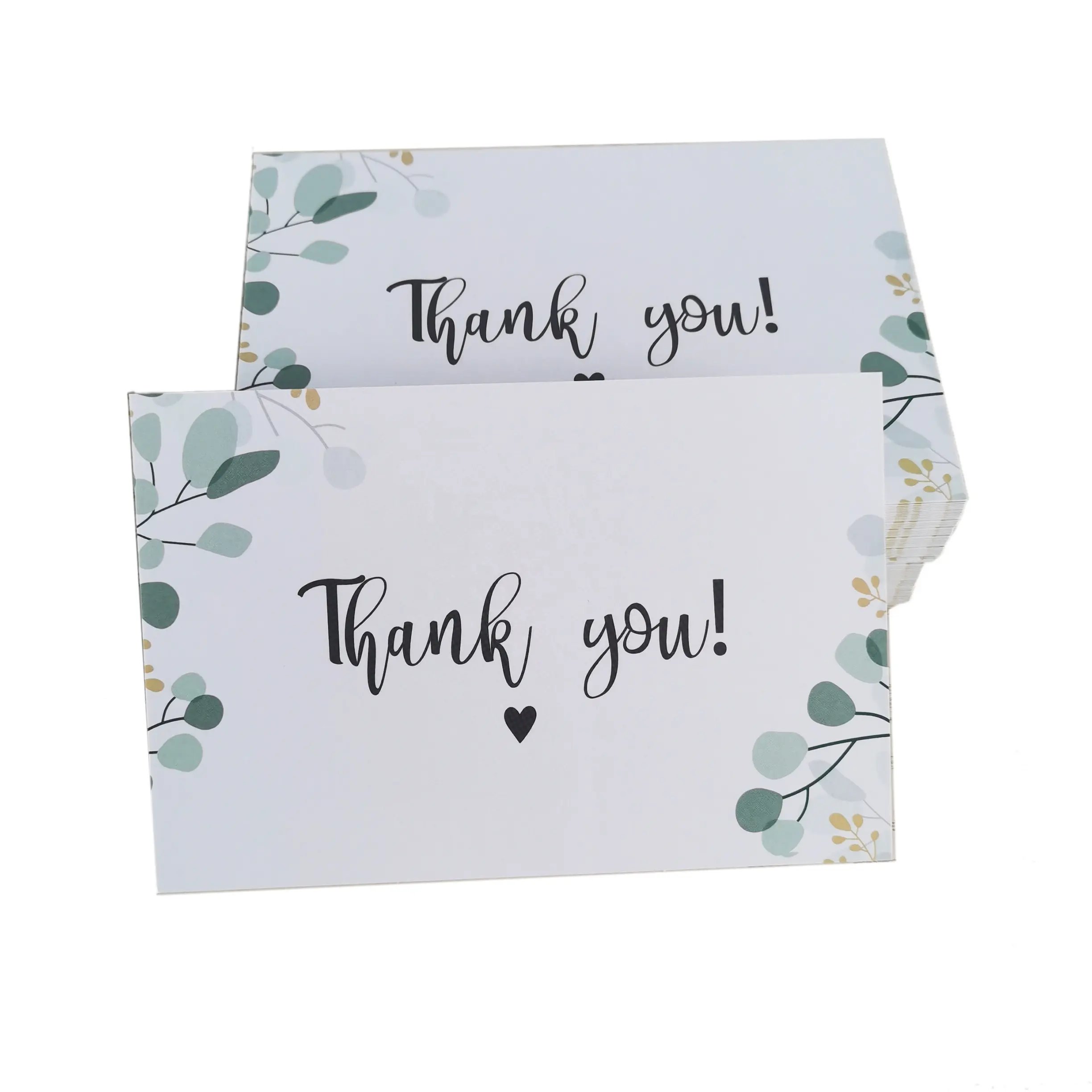 Factory Custom Size Printed Paper Greeting Card Thank You Card Postcard