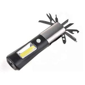 High Quality Multifunction Security Tools Outdoor Emergency Escape Red SOS Flashlight Led with Break Hammer and Cutting Knife