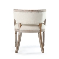 5KS26580 Anji kaeihomeland caoutchouc bois KSF25001 coton lin tissu cuisine salle à manger chaise en bois Styles