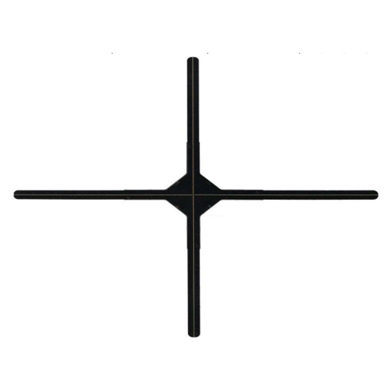 65 см HD 1010 Новый светодиодный голографический 3d-проекционный дисплей microbead, рекламный вентилятор