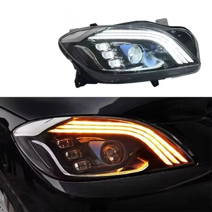 <span class=keywords><strong>Fari</strong></span> LED Modificati Stile Maybach con Indicatori di Direzione Sequenziali per <span class=keywords><strong>Mercedes</strong></span>-Benz ML-CLASS W166 12-15 - Product Image 1