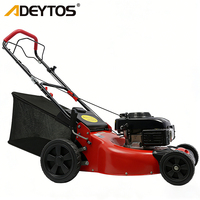 Débroussailleuse Autotractée Électrique à Essence 4 Temps, Machine à Couper l'Herbe de Qualité Industrielle OEM DIY avec Roues