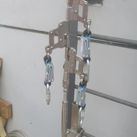 Système antichute de ligne de vie verticale à prise par corde supérieure Équipement de sécurité antirouille de haute qualité pour une utilisation intensive