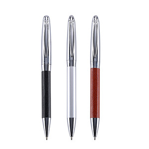 Bolígrafo Novedoso de Metal y Cuero con Pantalla Táctil en Varios Colores, Creativo para Regalo Empresarial Personalizado con Logotipo - Product Image 5