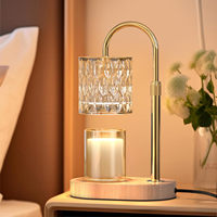 Nouveau décor à la maison aromathérapie cire fusion lampe en bois massif aromathérapie huile essentielle fusion bougie chambre atmosphère lampe