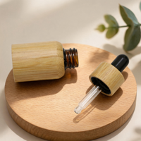 Ätherisches Öl Flasche mit Silber-Kreis-Tropfer Maßgefertigte Mattierung Hautpflege-Serum Ideal für Spa Schlafzimmer Badezimmer Tropfflasche