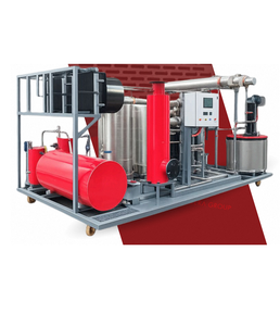 อุปกรณ์กลั่นโมเลกุลแบบแบตช์ประสิทธิภาพสูงสำหรับการรีไซเคิลน้ำมันเสียเป็นน้ำมันพื้นฐาน พร้อมระบบทำความเย็นในตัว - Product Image 3