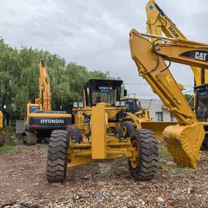 Niveleuse d'occasion de haute qualité CAT140H 140G 140K, 25 tonnes, moteur Cummins 103 kW, pour préparation des terres agricoles et chantiers de construction - Vente chaude - Product Image 5