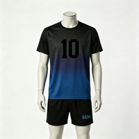 Ensemble d'uniformes de football personnalisés avec shorts, sublimation, séchage rapide, kit d'équipe de football pour hommes