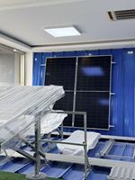 Composants de structure solaire photovoltaïque, rail de montage solaire en aluminium, système de montage solaire