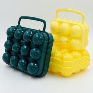 Accessori da esterno portauovo <span class=keywords><strong>in</strong></span> <span class=keywords><strong>plastica</strong></span> da 6 o 12 <span class=keywords><strong>uova</strong></span> con manico portatile - Product Image 2