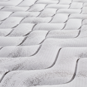 Matelas hybride ferme en argent, mousse flexible, noyau à ressorts ensachés, isolation en feutre, durable, moderne, pour hôpital, hôtel, chambre à coucher, 24 cm d'épaisseur - Product Image 1