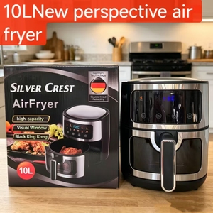 Friggitrice ad <span class=keywords><strong>Aria</strong></span> Multifunzione Silver Crest 2800W 10L con Controllo Digitale, Friggitrice Elettrica Multifunzione Touch per Uso Domestico - Product Image 6