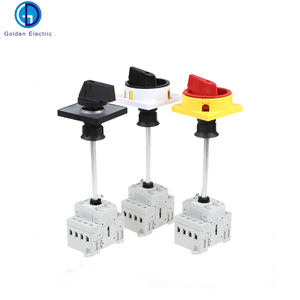 Cửa lồng vào nhau 63A 3P + N PC cài đặt vật liệu quang điện DC tải chủ chuyển đổi lồng loại DC cô lập chuyển đổi không thấm nước - Product Image 3