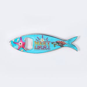 Abridor de Botellas de Metal con Forma de Pez y Logotipo Personalizado de Alta Calidad, Recuerdo de las Bahamas, Abridor de Botellas de Portugal - Product Image 3