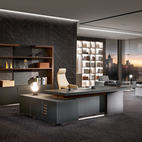 Mobilier de bureau sur mesure Table de bureau pour directeur général Table de bureau moderne design de bureau pour directeur général