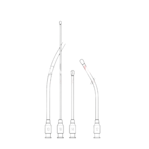 Cannule de lavement vétérinaire SIGAL MEDCO réutilisable pour l'alimentation orale des oiseaux, en acier inoxydable durable pour les oiseaux - Product Image 1