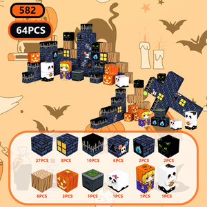 Cubo Magnético de la Serie Enchanted Creators 2025, Juguete de Rompecabezas, Bloques de Construcción Magnéticos para Niños, Venta al Por Mayor - Product Image 5