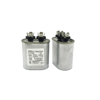 CBB65 Condensateur à film rempli d'huile 5uf à 50uf Gamme Boîtier en aluminium Condensateur de fonctionnement pour climatiseur