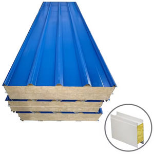 Panel Sándwich Aislante de Lana de Roca con Solución de Ingeniería para Revestimiento Ignífugo y Resistente a la Humedad de 75 mm A1, Centro de <span class=keywords><strong>Café</strong></span> de <span class=keywords><strong>Costa</strong></span> Rica - Product Image 1