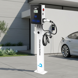 Nouvelle station de recharge murale pour véhicules électriques 32A 7kW 14 220V certifiée CE avec contrôle à distance par application Wifi et prise Type 2 - Product Image 4