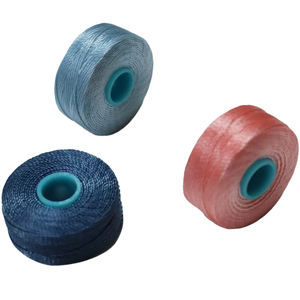 ด้ายเย็บขอบด้านล่างสำหรับใช้ในครัวเรือนเส้นใยโพลีเอสเตอร์ความเหนียวสูง #69 Tex70 210D/3ด้านแบบน้อยลง - Product Image 5