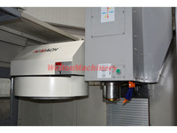 Centre d'usinage vertical CNC haute précision VMC650 FANUC avec commande FANUC, BT40, 3/4/5 axes pour pièces métalliques