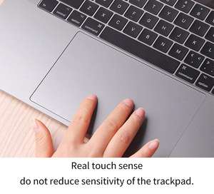 Protector de Trackpad para <span class=keywords><strong>MacBook</strong></span> <span class=keywords><strong>Pro</strong></span> de <span class=keywords><strong>13</strong></span> Pulgadas con/sin <span class=keywords><strong>Touch</strong></span> <span class=keywords><strong>Bar</strong></span>, Modelo A2159 A1706 A1708 A1989 (Lanzamiento 2016-2019) - Product Image 2
