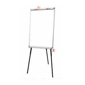 Cheap style Whiteboard flip chart easel