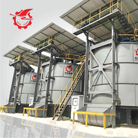 Tours de Fermentation Aérobie Automatisées en Acier Inoxydable pour Fumier d'Élevage, Capacité 100m³, Motorisées 49.33KW