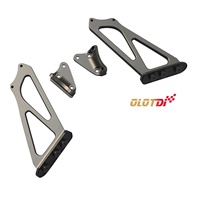Alerón Trasero OLOTDI Estilo Cusco Civic 11th Type-R FL5 de Fibra de Carbono y Aleación de Aluminio, Negro Brillante, para Cajuela Trasera, 2022-2023