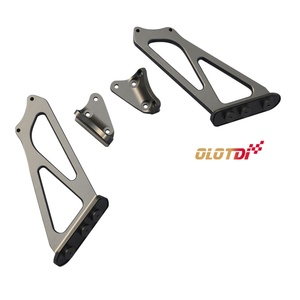 Alerón Trasero Estilo Cusco para Civic 11th Type-R FL5, Soporte de Aleación de Aluminio, Negro Brillante, 2022-2023 - Product Image 3