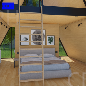 Ngôi Nhà Thông Minh Lắp Sẵn Nhanh Lắp Sẵn Nhỏ Gọn 30m2 Biệt Thự Sang Trọng Lắp Ghép Khung Hình Tam Giác Gia Đình - Product Image 4