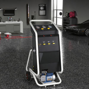 Machine de récupération et de remplissage de réfrigérant pour <span class=keywords><strong>climatisation</strong></span> automobile universelle, fonction automatique de fréon avec balance électronique - Product Image 2