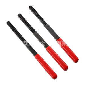 3 Piece Thread Repair File Set Medium Teeth Chromium Molybdenum Steel Hand Tool For Metal Thread Repair - Product Image 1