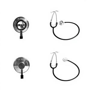 Producto Focal de Japón: Estetoscopio de Doble Cara FC200 y Estetoscopio de Una Cara FC202 para Medición de Pulso en Hospitales - Product Image 1