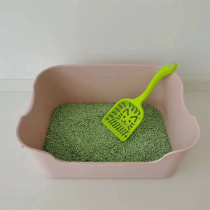 Recién llegado, pala portátil para desechar residuos de mascotas, pala de plástico para arena para gatos de fácil limpieza y cuchara de arena para gatos y perros - Product Image 3