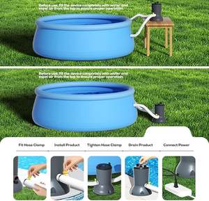 <span class=keywords><strong>Pompe</strong></span> <span class=keywords><strong>de</strong></span> <span class=keywords><strong>filtration</strong></span> <span class=keywords><strong>de</strong></span> <span class=keywords><strong>piscine</strong></span> double puissance FP1600 pour piscines hors sol, système <span class=keywords><strong>de</strong></span> <span class=keywords><strong>filtration</strong></span>, adaptateur secteur, étanche IPX8, personnalisable OEM, matériau ABS - Product Image 6