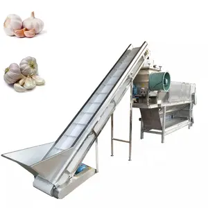 Preço Desconto Alho Limpo Vegetal Processamento Alho Arroz Linha De Produção Alho Split Peeling Equipment