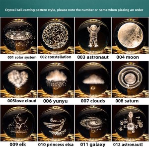 Hộp nhạc quả cầu pha lê mộng mơ, đèn ngủ để bàn, quà tặng sinh nhật sáng tạo tự làm ngày Valentine, đèn <span class=keywords><strong>LED</strong></span> thân thiện với môi trường, làm thủ công - Product Image 3