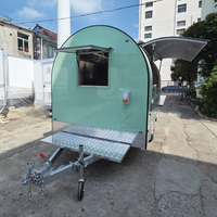 Remorque de Glaces, Camion de Glaces, Petit Chariot de Café, Pâtisseries, Desserts, Limonade, Remorques Alimentaires de Qualité