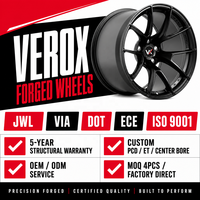 Jantes forgées monobloc VeroX SM-10 Style 17-20 pouces, concaves profondes, PCD 5x114.3 5x120 pour BMW M3 M4 Audi Toyota Supra GR